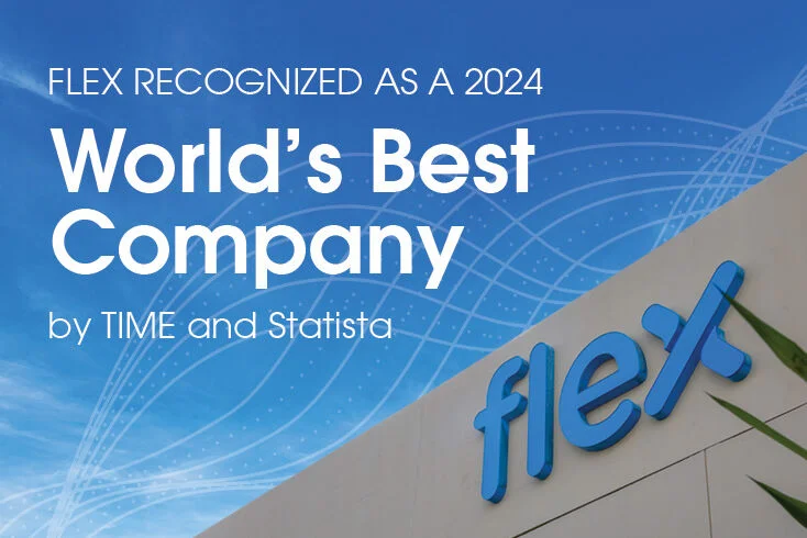 Flex recognized as a 2024 World's Best Company by TIME and Statista