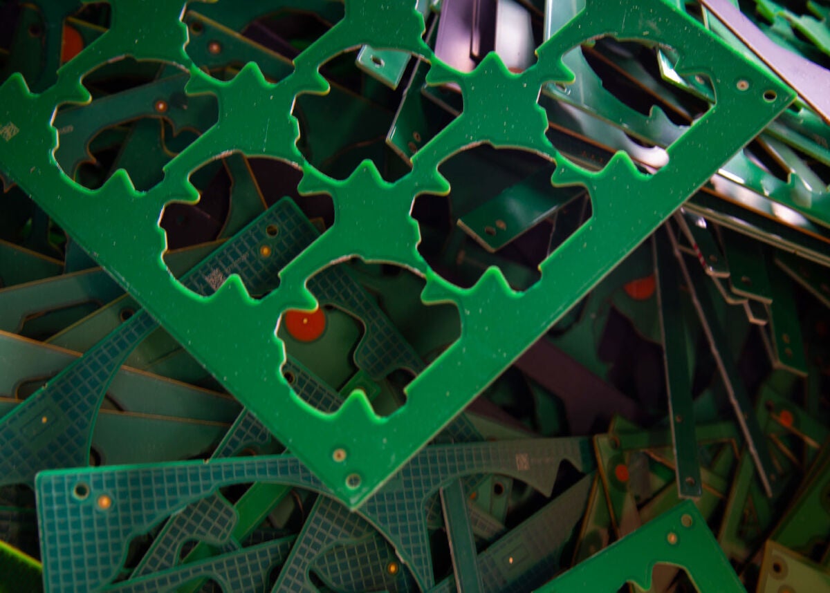 repurposed manufacturing material part of the circular economy