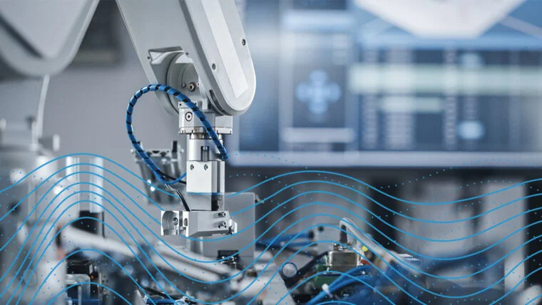 Roboterarm für die Fertigung