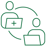 Symbol für die Prüfung der Arbeitsagenturen