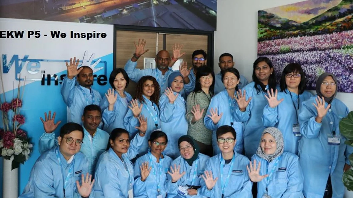 Planungsteam des Werks Penang 5B