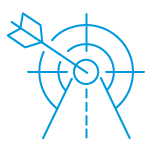 Symbol, das unser Ziel für Netto-Null-Treibhausgasemissionen darstellt