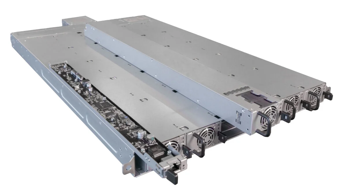 Estante de alimentación de 1RU