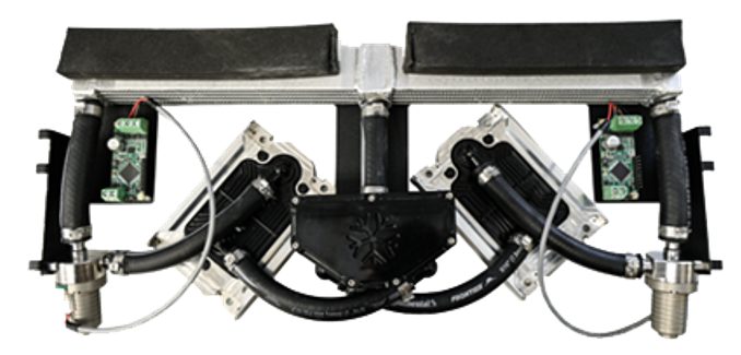 Flüssigkeitsunterstützte Luftkühlung des SmartPlate™-Systems