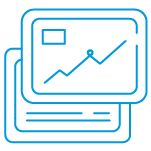 Symbol für die Berichterstattung