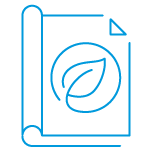 Icon, das unseren Nachhaltigkeitsbericht darstellt