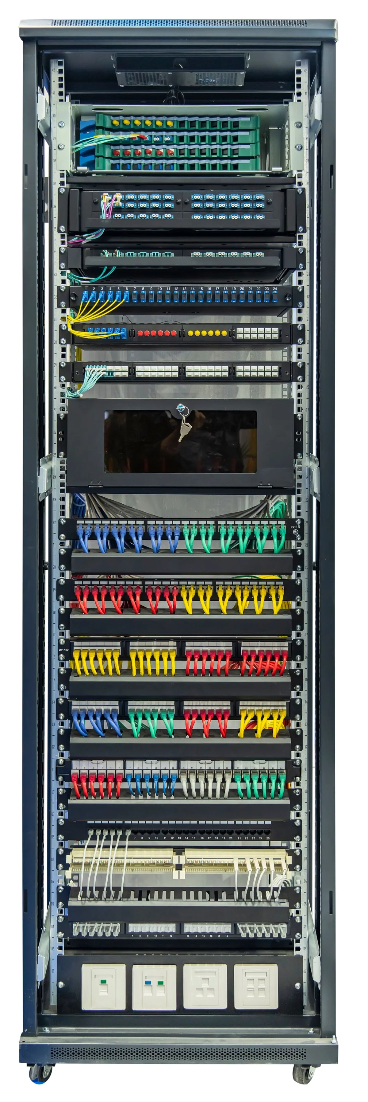 Rack de centro de datos
