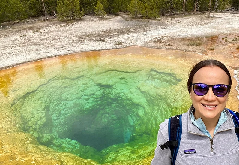 Paulina Gomez, Business Excellence Manager und Assistentin der Geschäftsführung im Yellowstone-Nationalpark