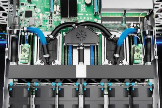 Liquid cooling component