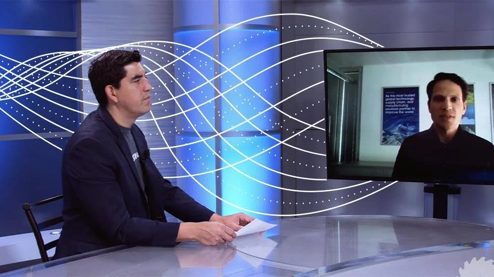 Flex Executive Vice President, Paul Baldassari, und Danny Gonzales, Moderator der Executive Series bei IndustrialSage.com. Sprechen Sie über den Abbau von Barrieren